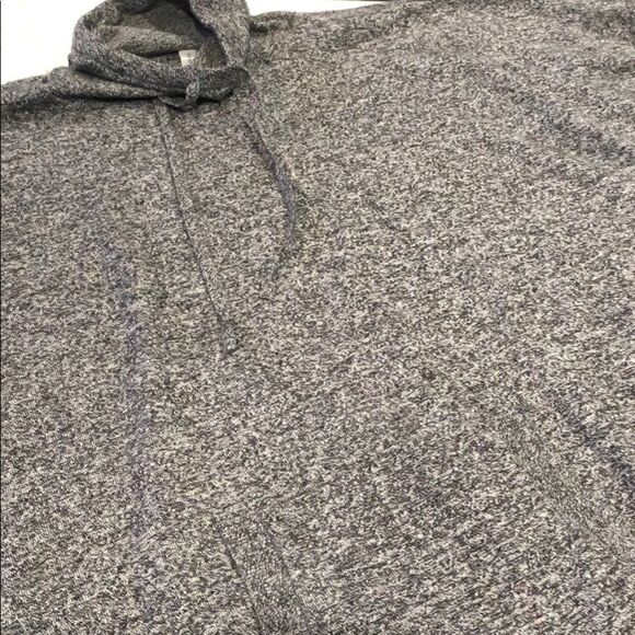 Gap Body Pure Sweater Poncho Marled Black Sz. One Size - Picture 2 of 8